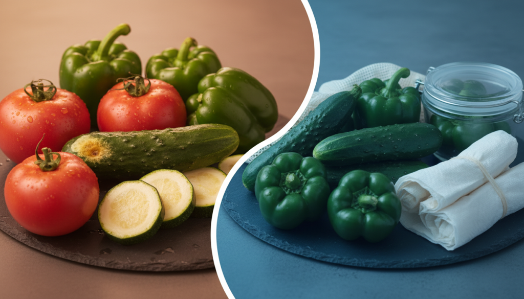 夏野菜が傷みやすいのはなぜ?保存の基本を知ろう