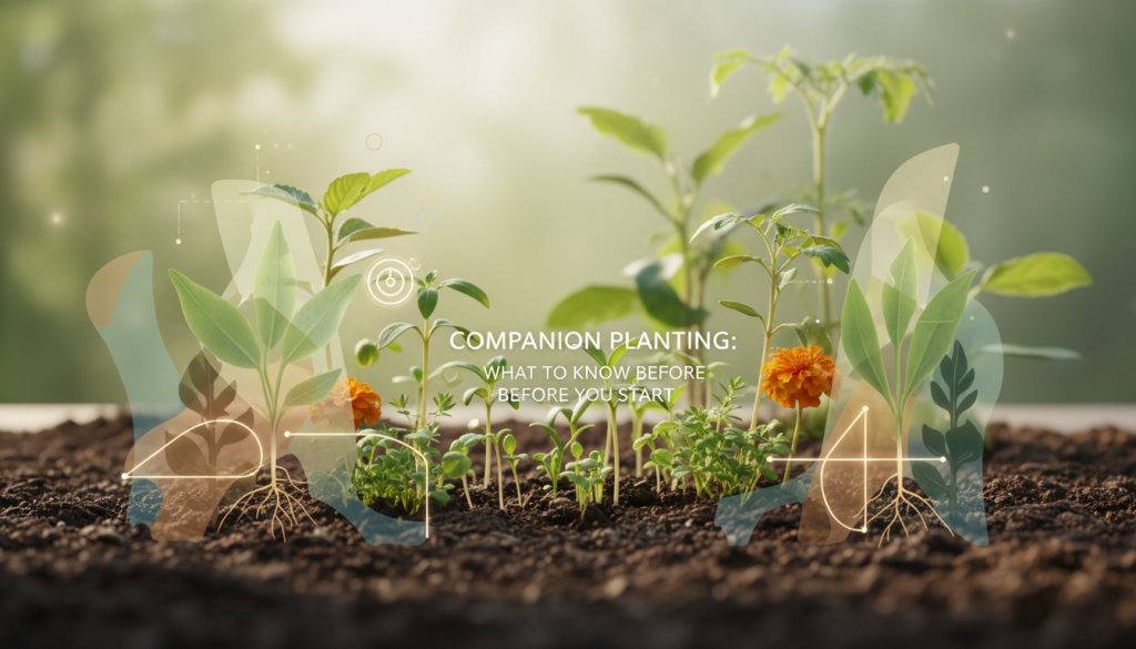 コンパニオンプランツを始める前に知っておきたいこと