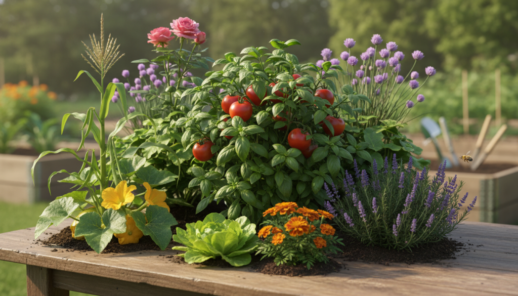 家庭菜園がもっと楽しくなる！手軽に始めるコンパニオンプランツの組み合わせ5選