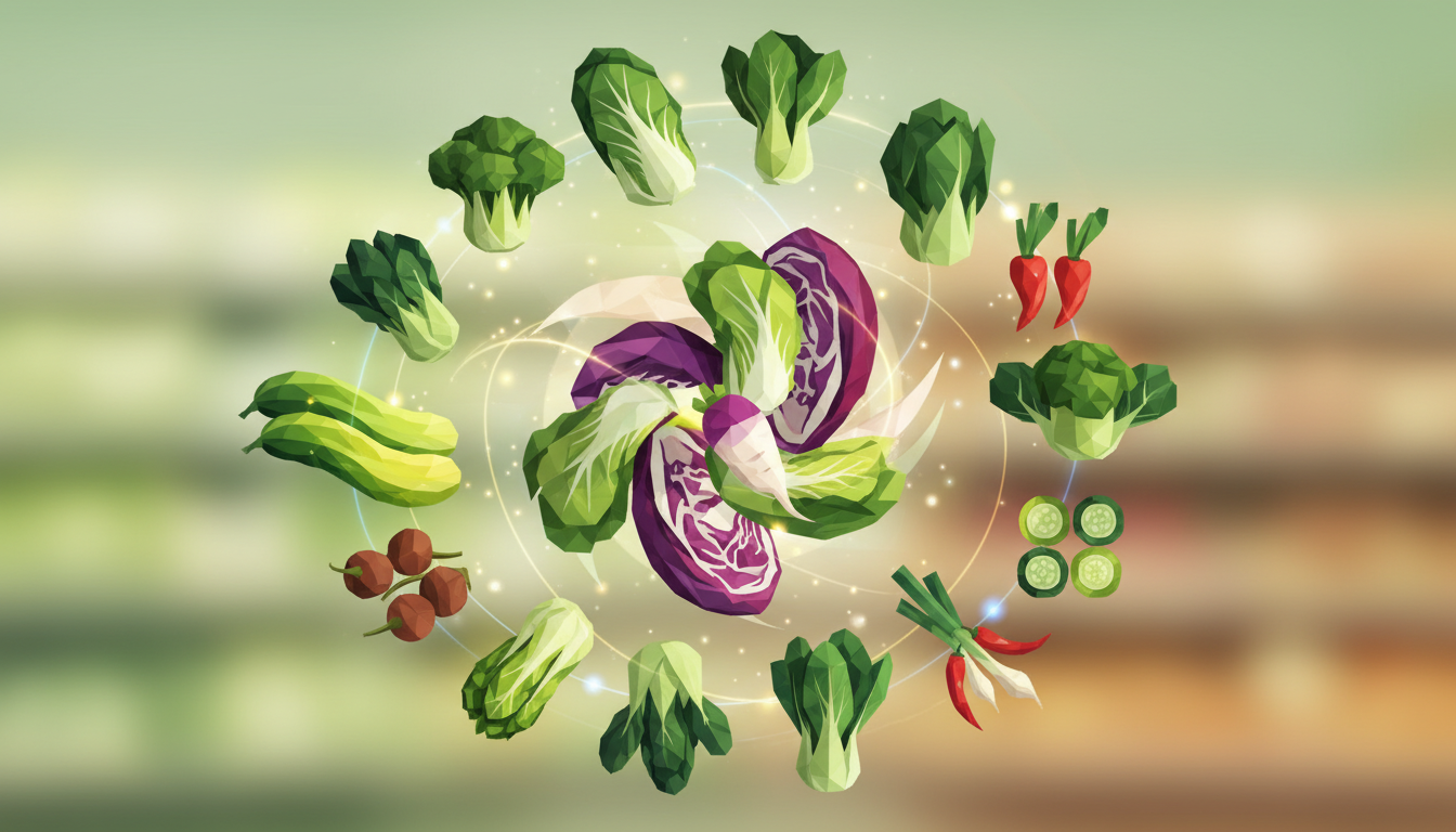 【厳選13種】スーパーで迷わない！中国野菜の選び方と見分け方、美味しく楽しむコツ