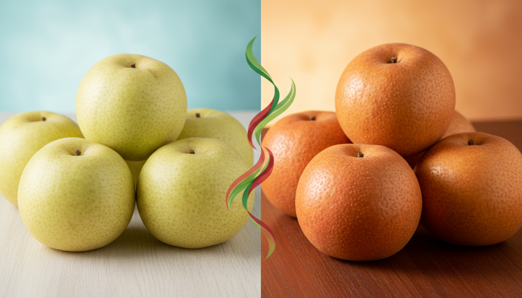 そもそも梨ってどんな果物？青梨と赤梨の違い