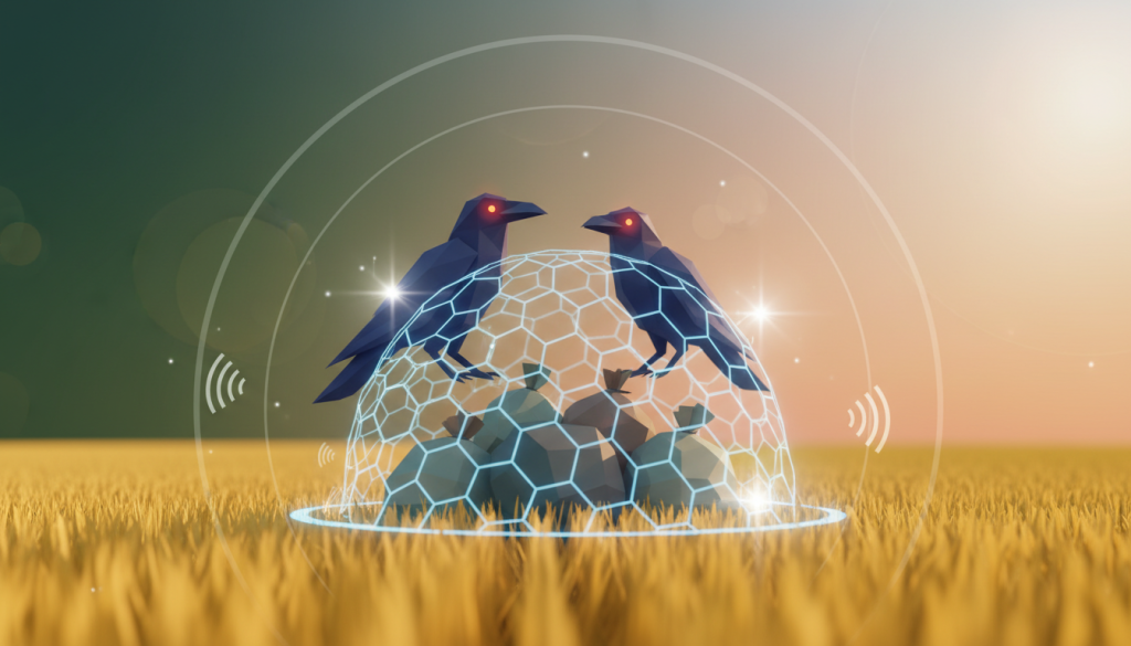 カラス対策の決定版！賢い鳥から農作物やゴミを守る効果的な方法