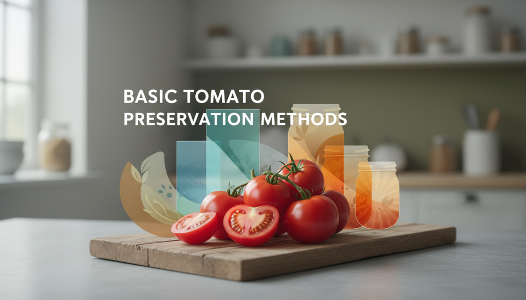 トマトの保存方法の基本