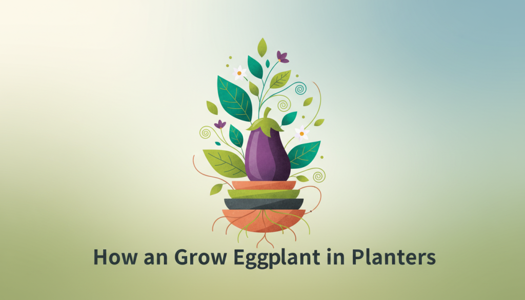 プランターでナスを育てる方法