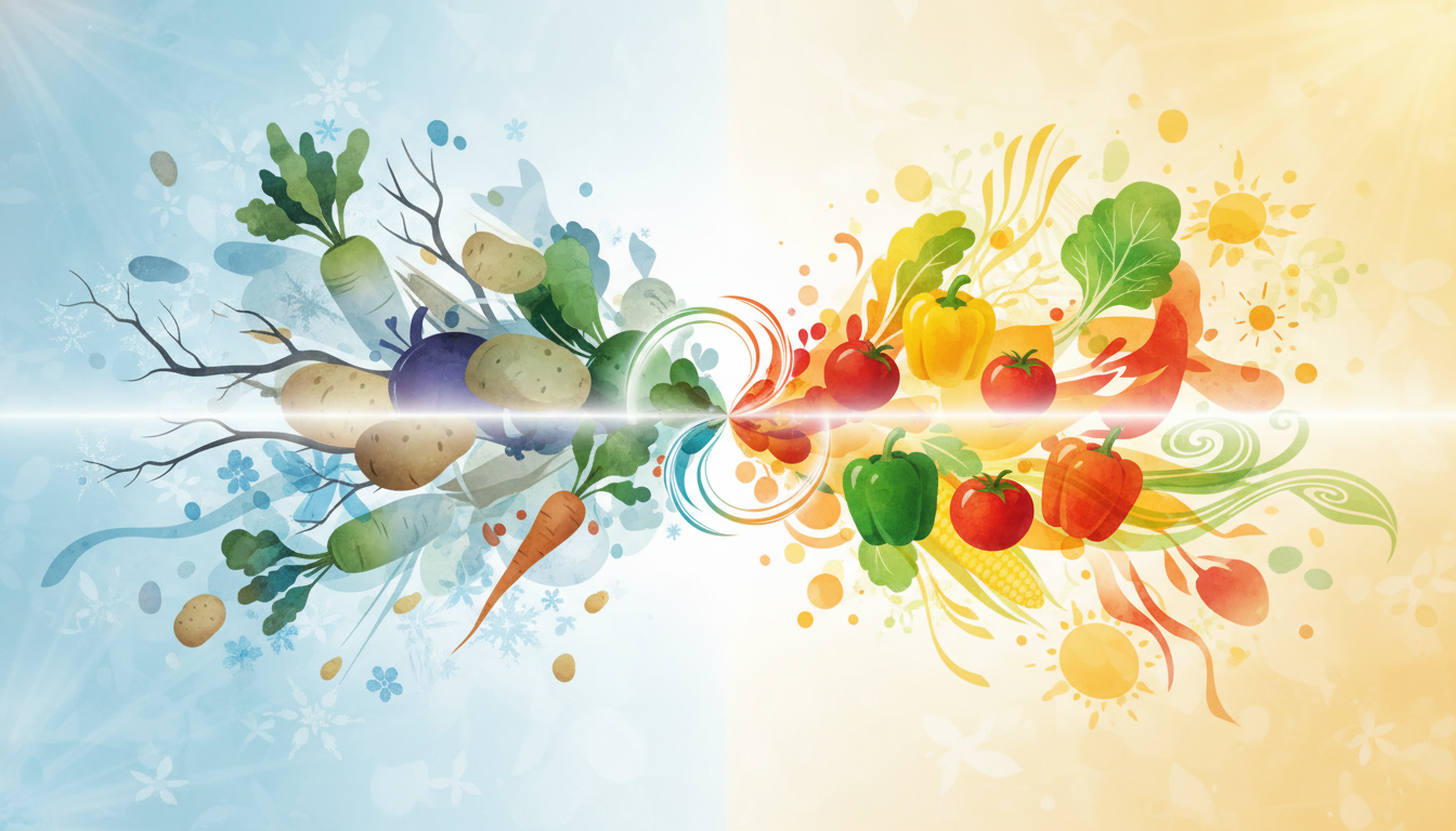 冬野菜と夏野菜の「本当の違い」とは？旬を楽しむ食卓の知恵