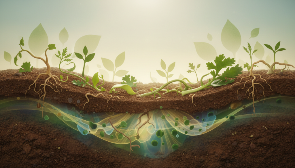 刈り取った野菜残渣や雑草は、土に埋めても大丈夫？