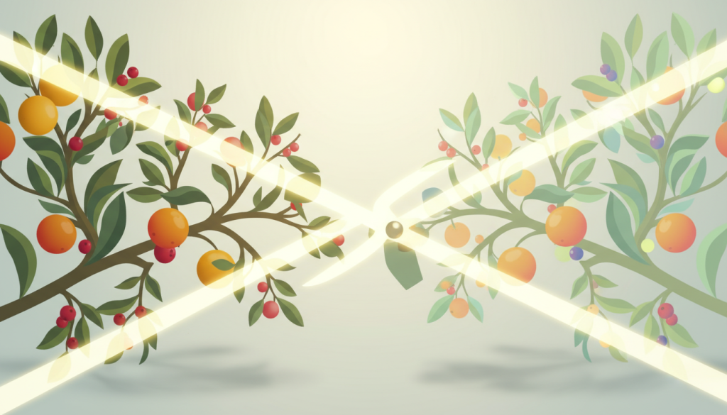 収穫を長く楽しむための剪定術