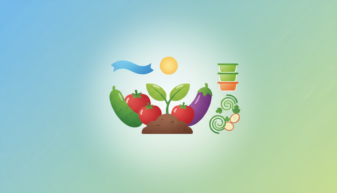 家庭菜園で夏野菜を育てよう！初心者も安心な栽培・保存・活用術