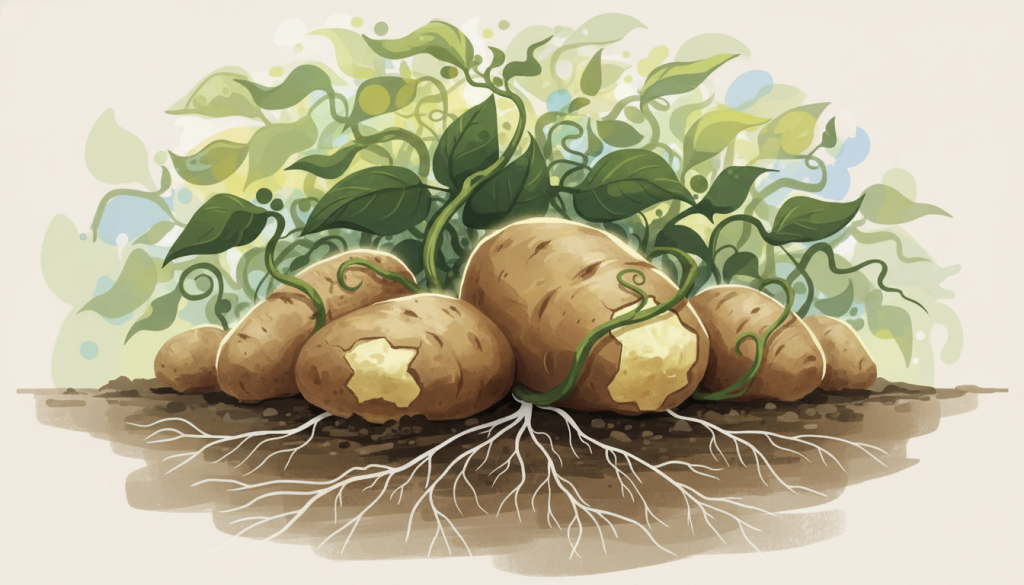 家庭菜園で憧れのサイズに！ジャガイモを大きく育てるコツと栽培管理