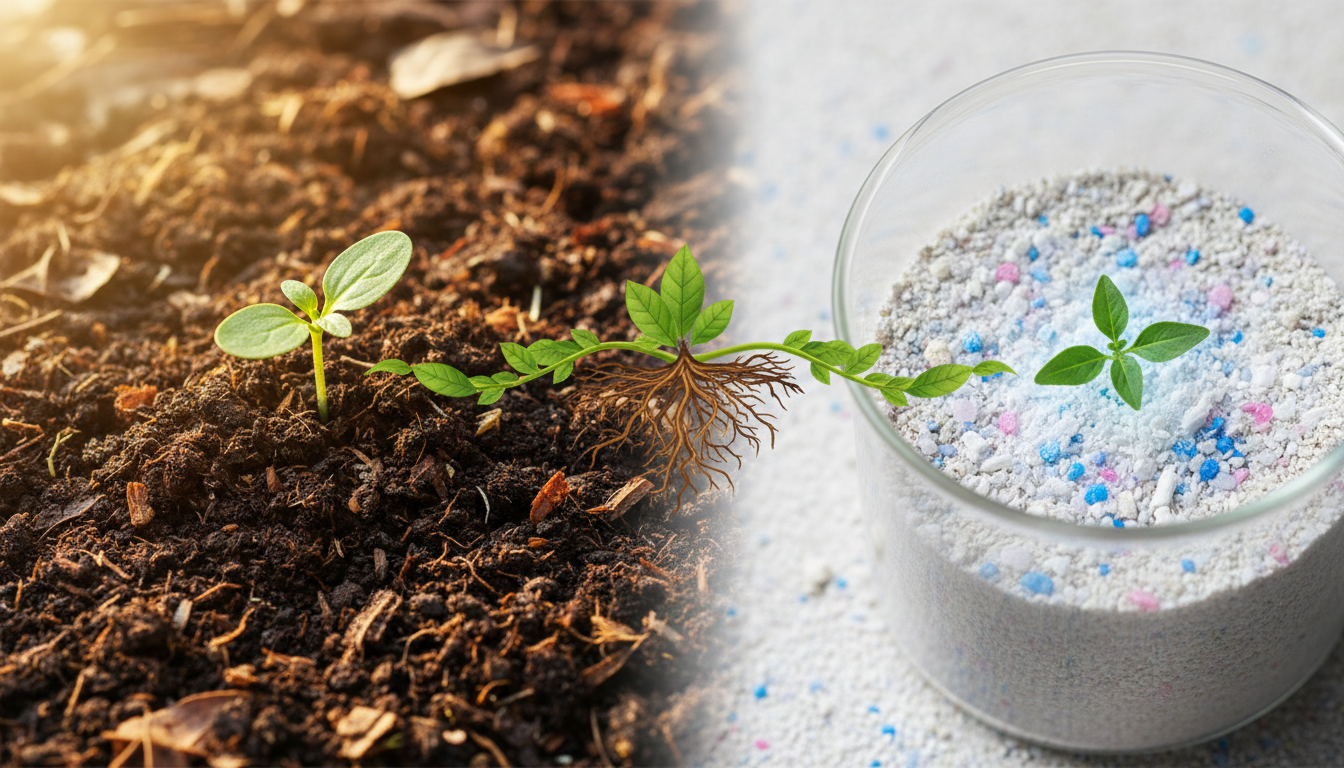 有機肥料とは？化学肥料との違いを比較！土と作物に合った選び方