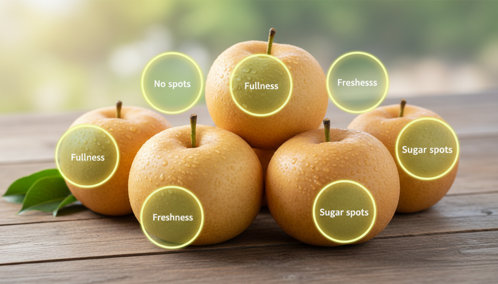 美味しい梨の見分け方｜手に取って確認したい5つのポイント