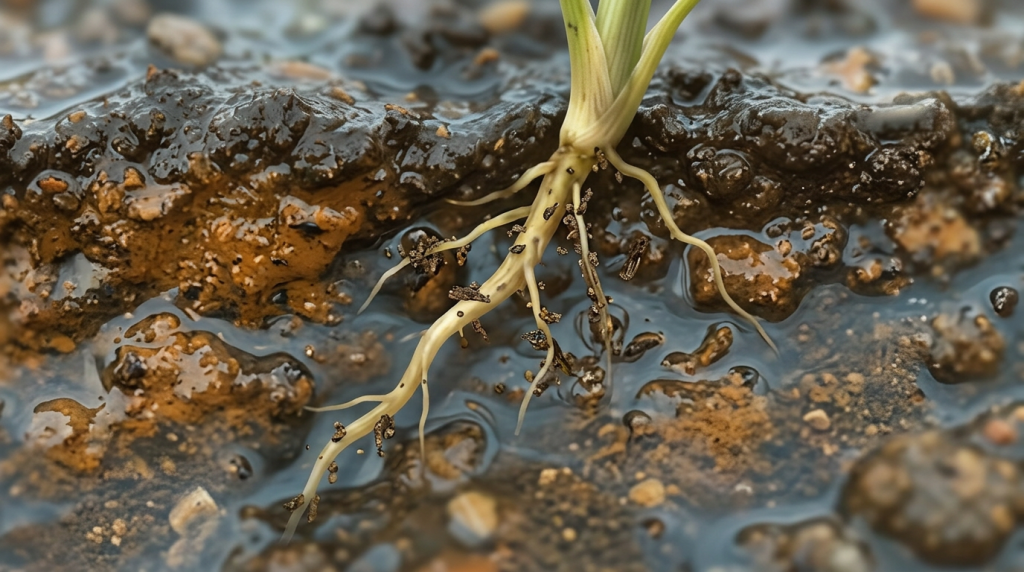 なぜ土壌に酸素が必要なのか？湿害のメカニズム