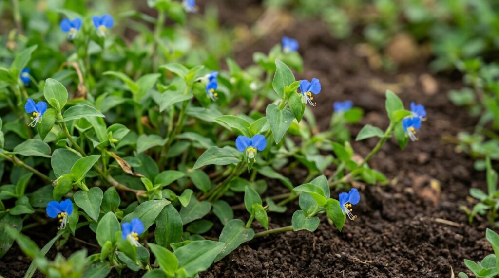 ツユクサから読み解く「畑の地力」