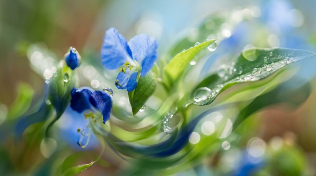 ツユクサとはどんな雑草？特徴と名前の由来