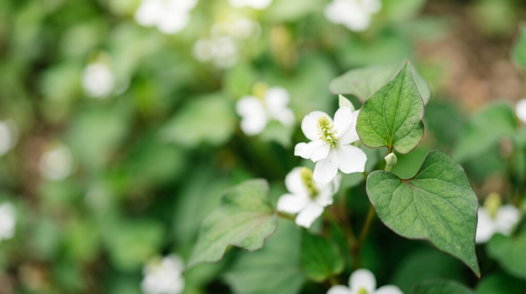 畑に生えるドクダミとは？しつこい雑草を抑えて環境を整える対策法