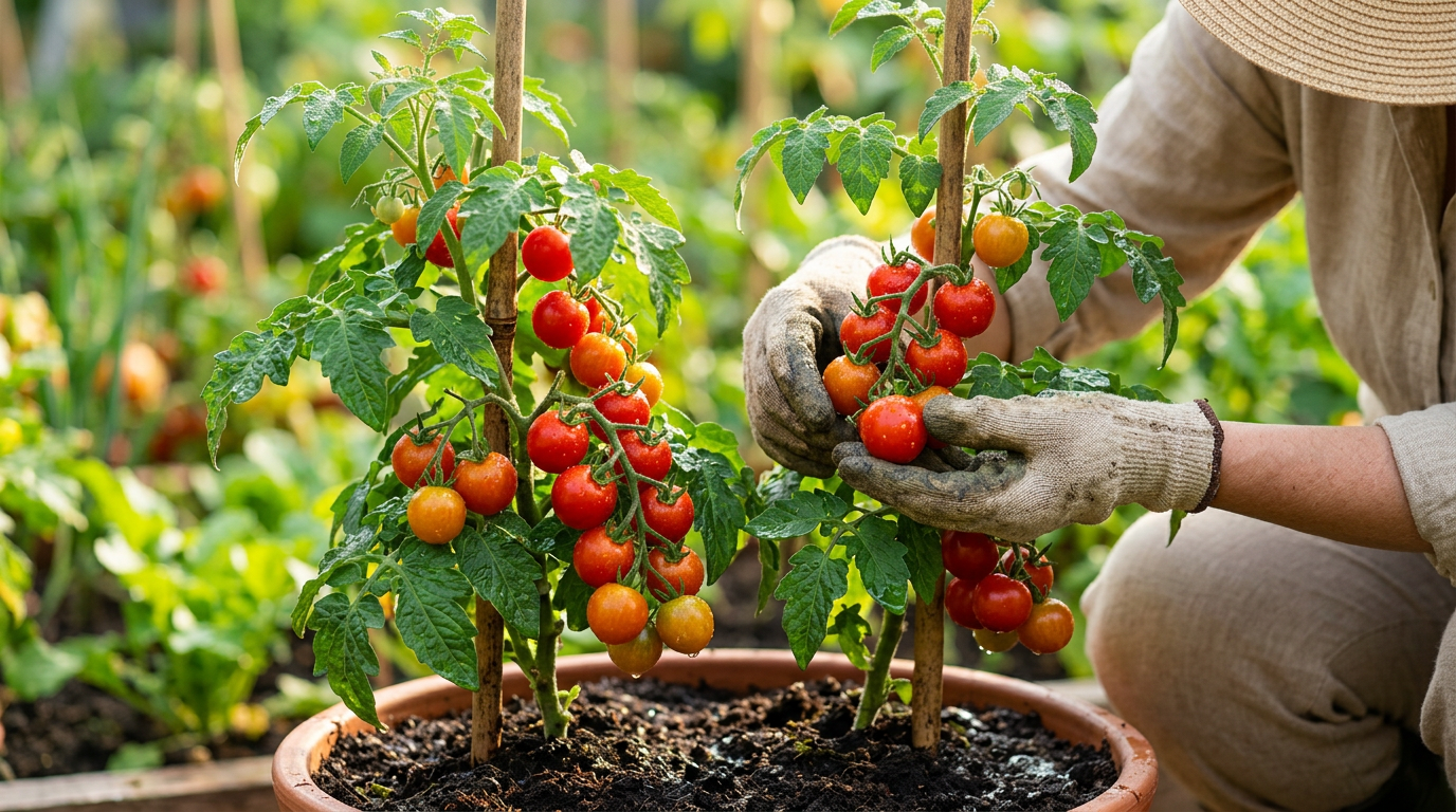 ミニトマトの育て方｜初心者でも甘く収穫するための栽培・管理のコツ