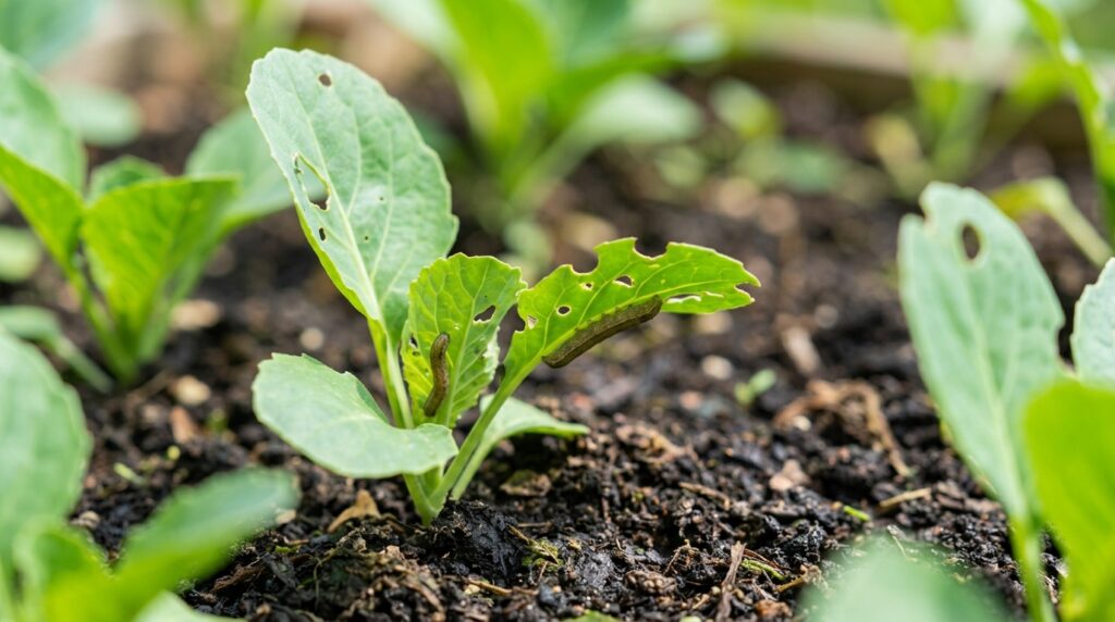 ヨトウムシとは？家庭菜園の野菜を守るための生態と効果的な対策
