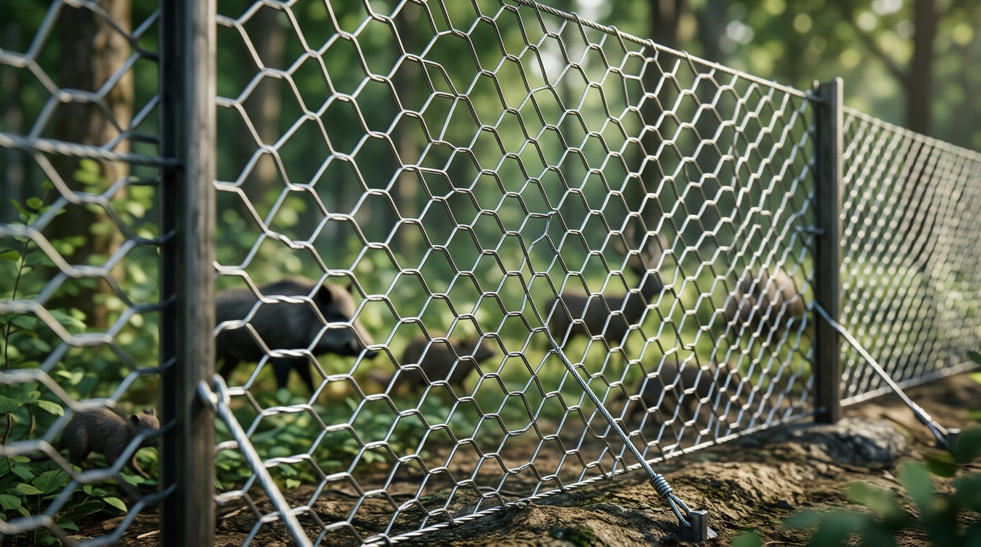 ワイヤーメッシュの正しい使い方｜獣害を確実に防ぐ設置のコツ