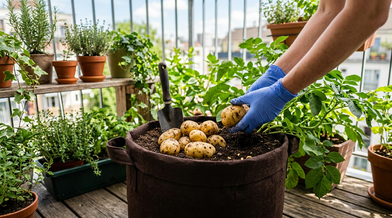 初心者でも簡単！ベランダで始めるジャガイモ植え付けと収穫のコツ
