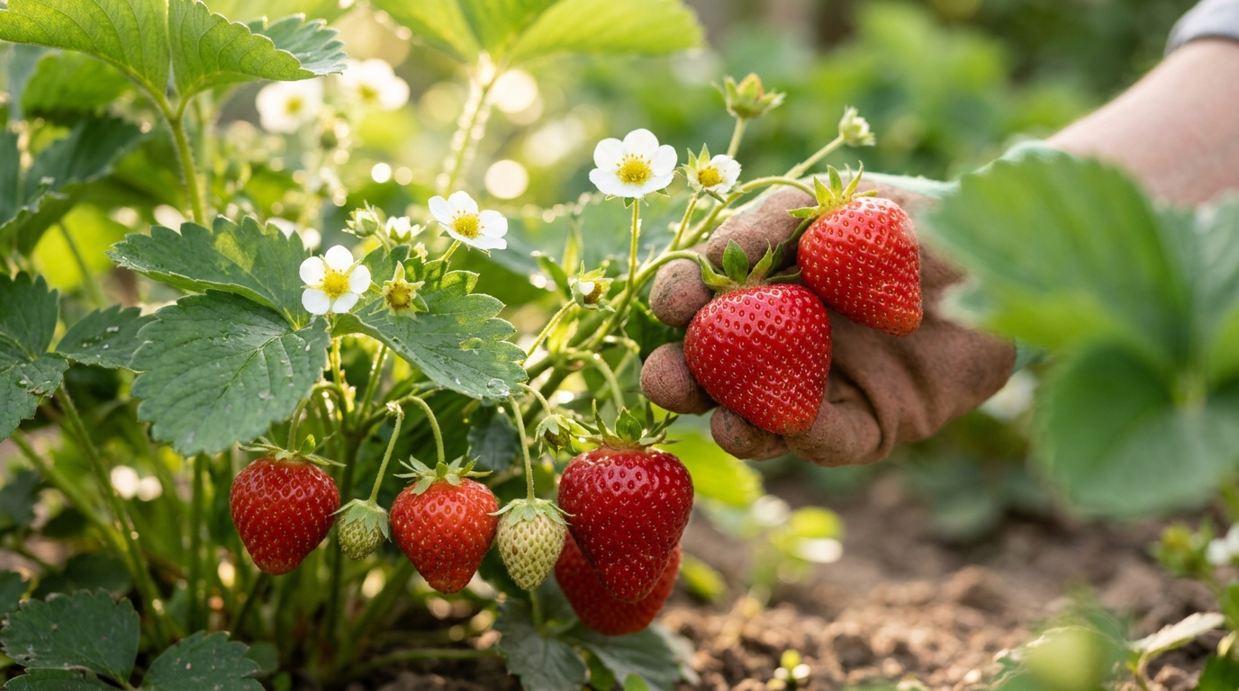 甘いイチゴが育たない？プロ直伝の育て方と「甘くする」ための極意